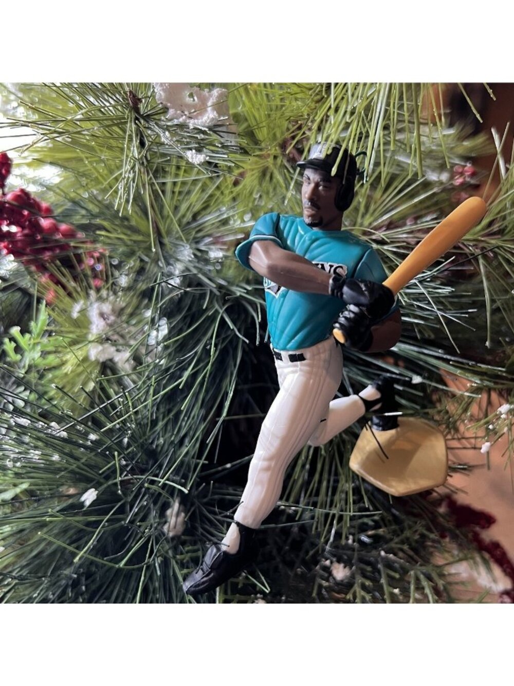 Gary Sheffield Florida Marlins Vintage Starting Lineup Christmas Tree Ornament